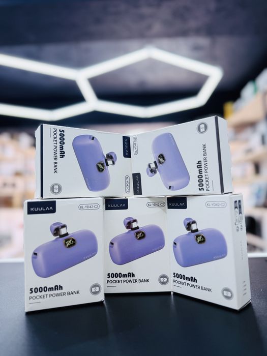 Power Bank 5000mAh – Compatibil iPhone & Android