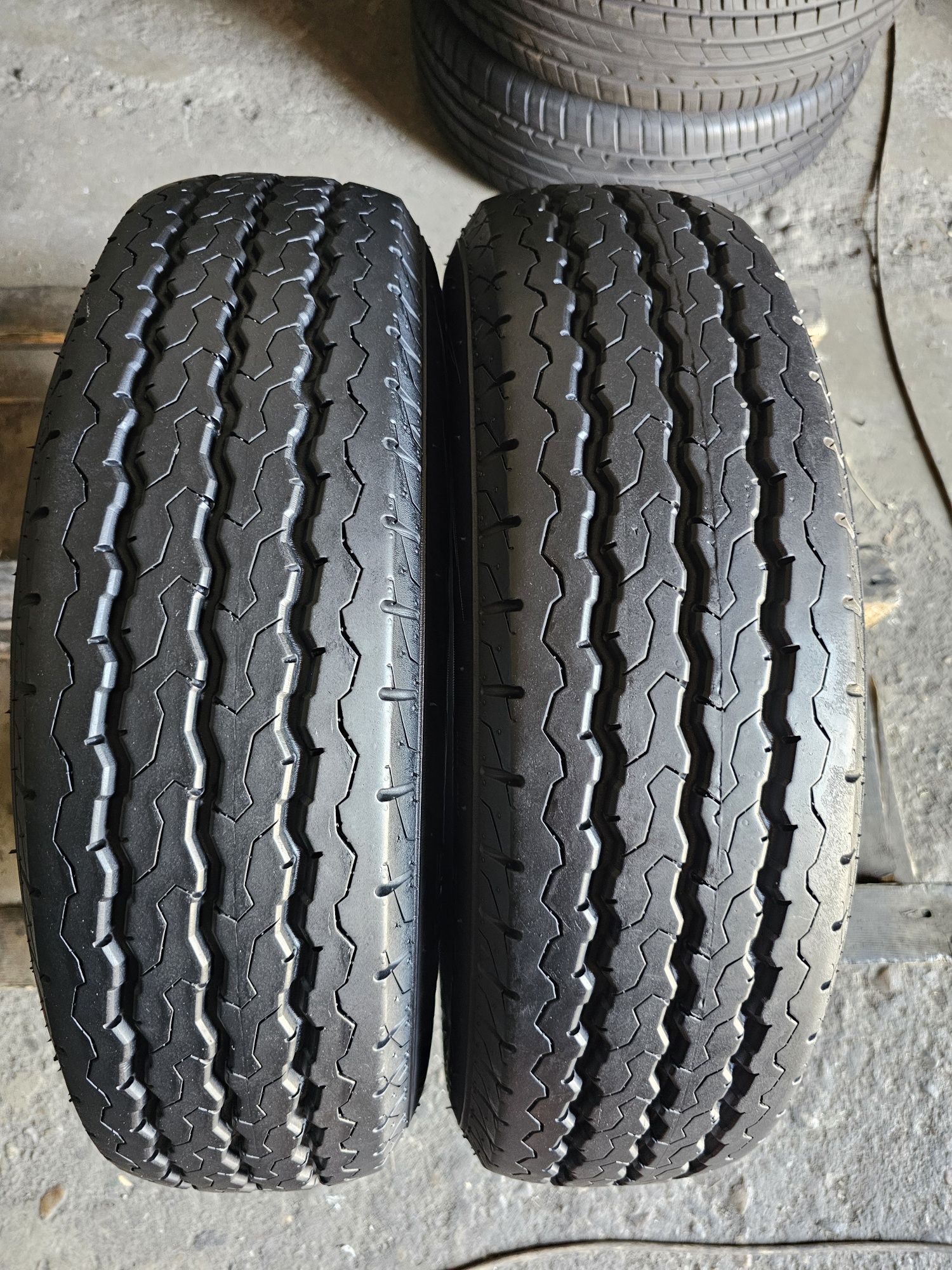 2 anvelope vara  175 R14C Nankang 7.5mm