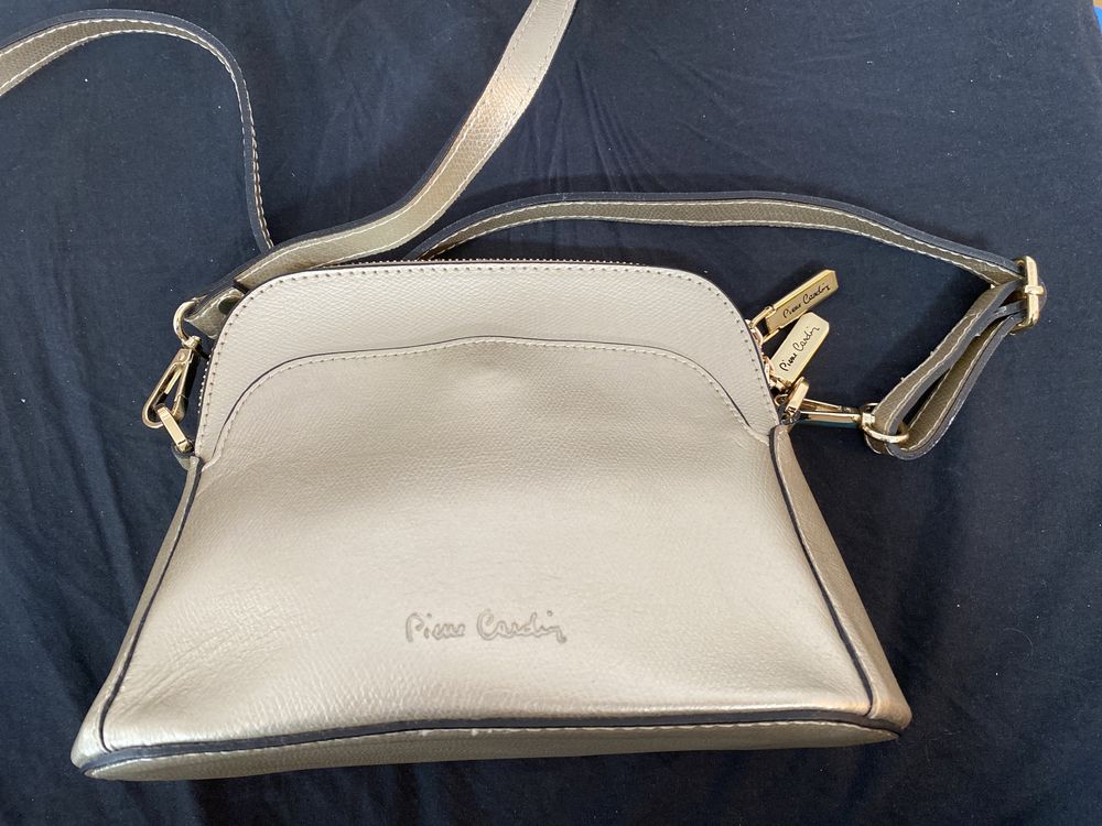 Дамска чанта Pierre Cardin естествена кожа