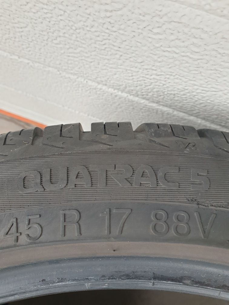 Всесезони гуми 2 броя VREDSTEIN Quatrac5 205 45 R17 дот 4319