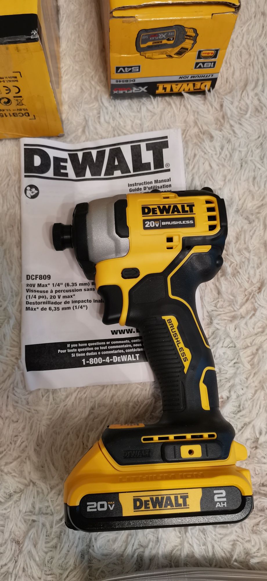 Dewalt зарядки, аккумулятор, шуруповерт, винтоверт оригинал США