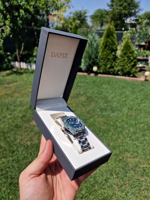 Vand / Schimb ceas Dapix Hebros Automatic Diver

Ceasul arată excelent