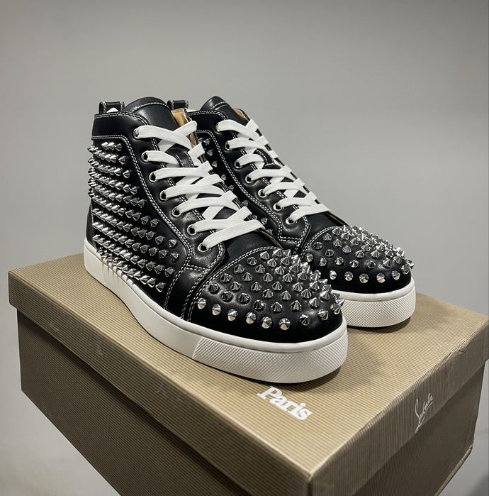 Christian Louboutin High Black Lether
