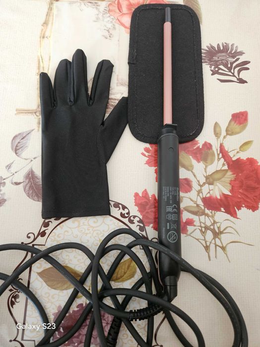 Ondulator BABYLISS C449E, 210 grade, invelis ceramic, negru