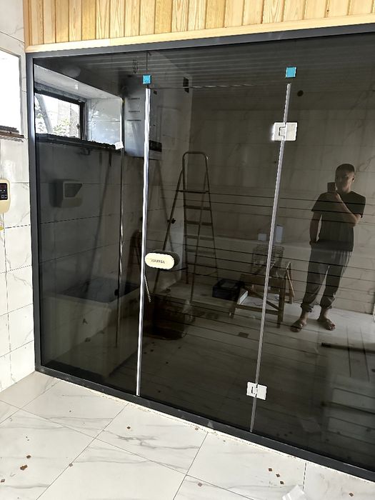 Каленное Стекло 10 мм 35 доллр 1 кв Установка Доставка внутри.