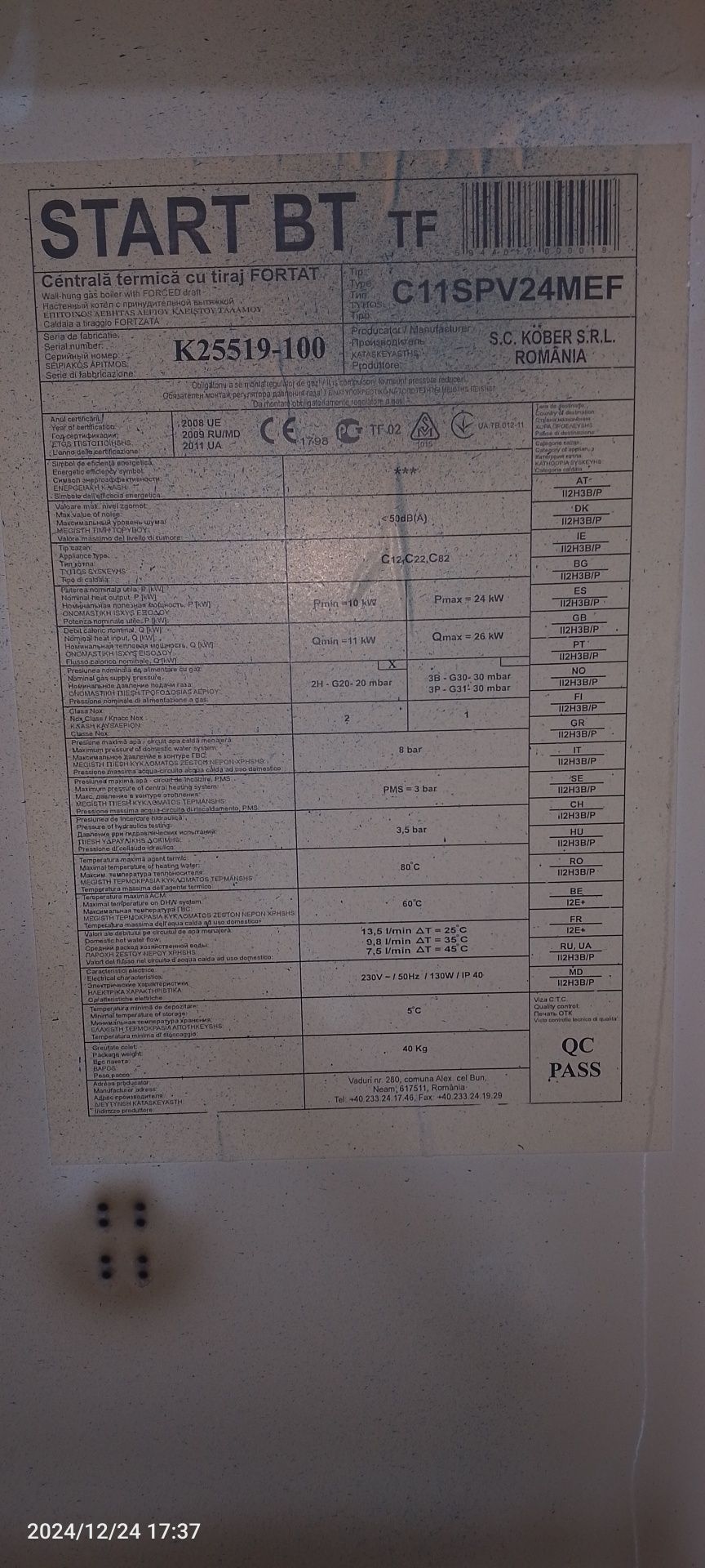 Placa electronică start bt