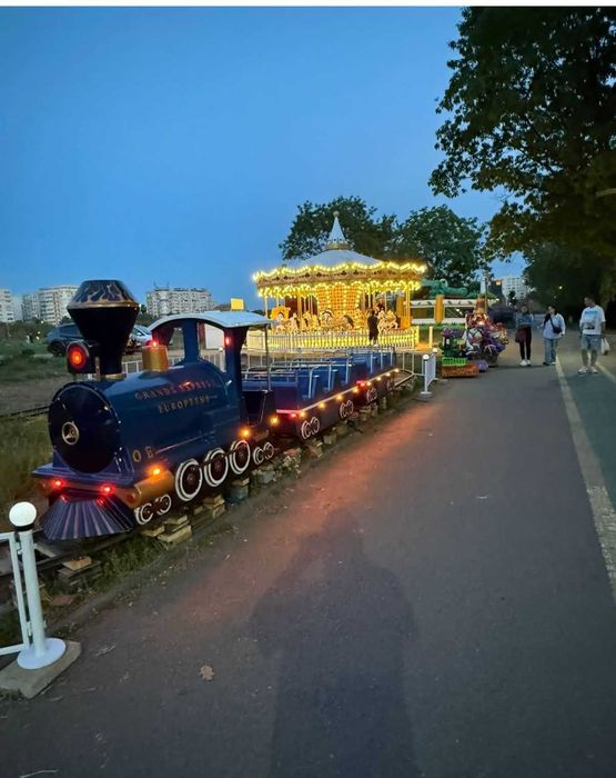Trenuleț electric „Orient Express” pentru copii