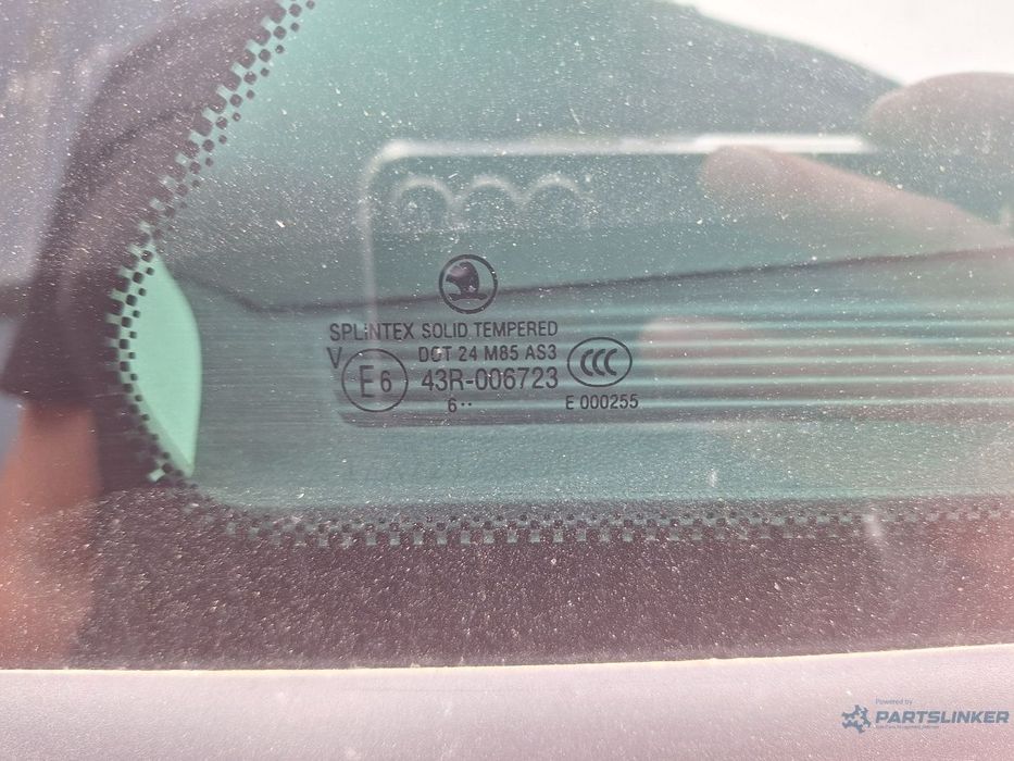 Geam lateral spate dreapta SKODA OCTAVIA II Combi 1Z5 2004 - 20132.0 TDI 16V BKD, CFHC, CLCB