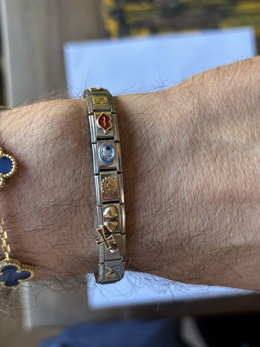 Nomination,Giorgio Poletto,Message Carisma-гривна с 19 елемента злато