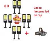 Proiectoare led set 8 bucati, cadou lanterna de cap