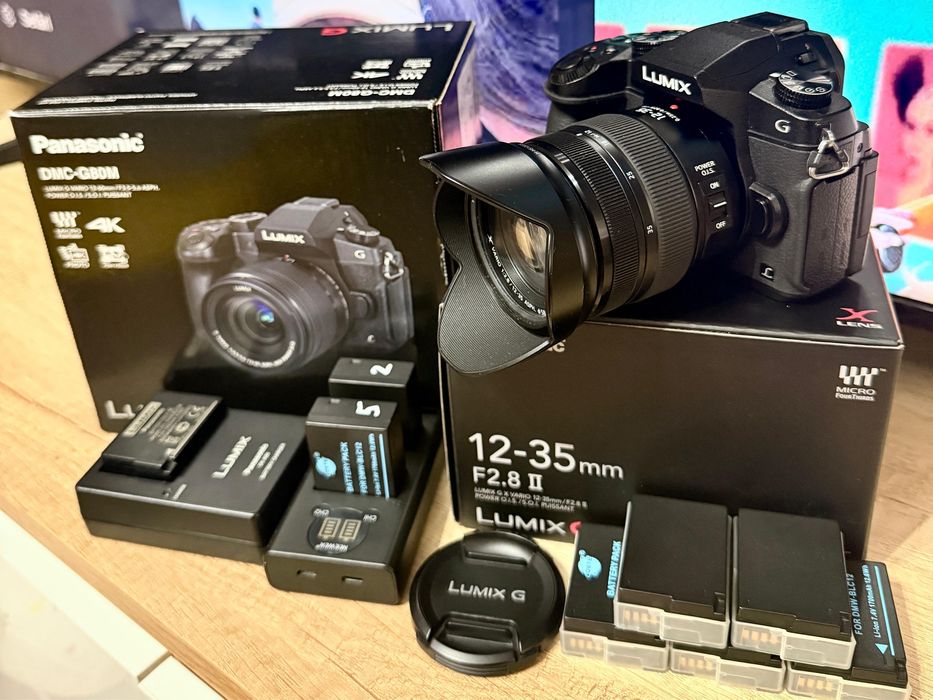 Panasonic Lumix DMC-G80 + Obiectiv 12-35 F2.8 Lumix G O.I.S II MFT