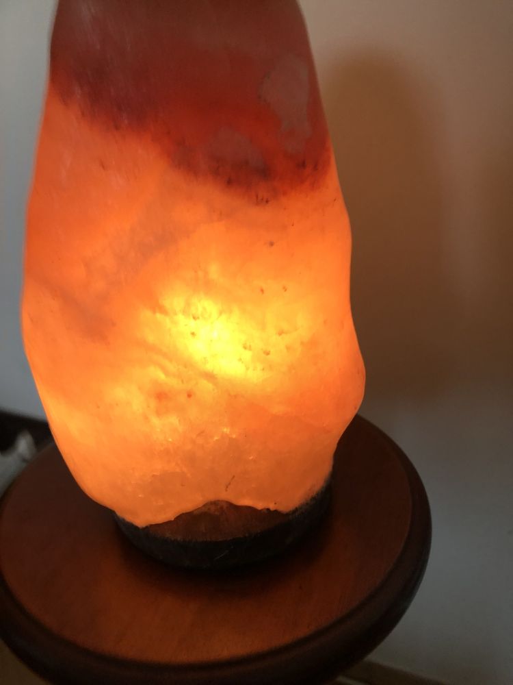 Veioza,lampa in bulgare de sare de mina