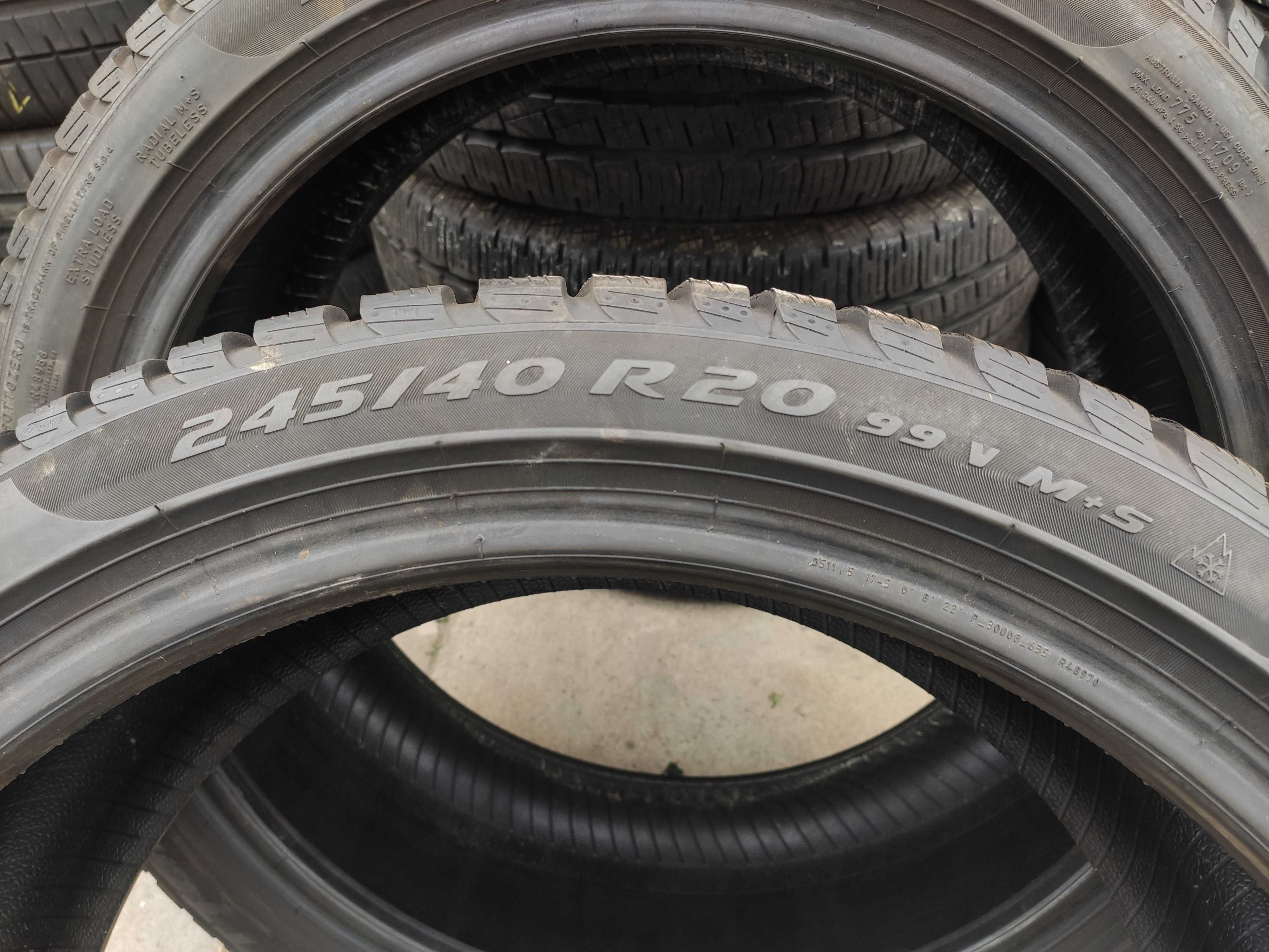 2бр Зимни Гуми 245 40 20 - Pirelli -