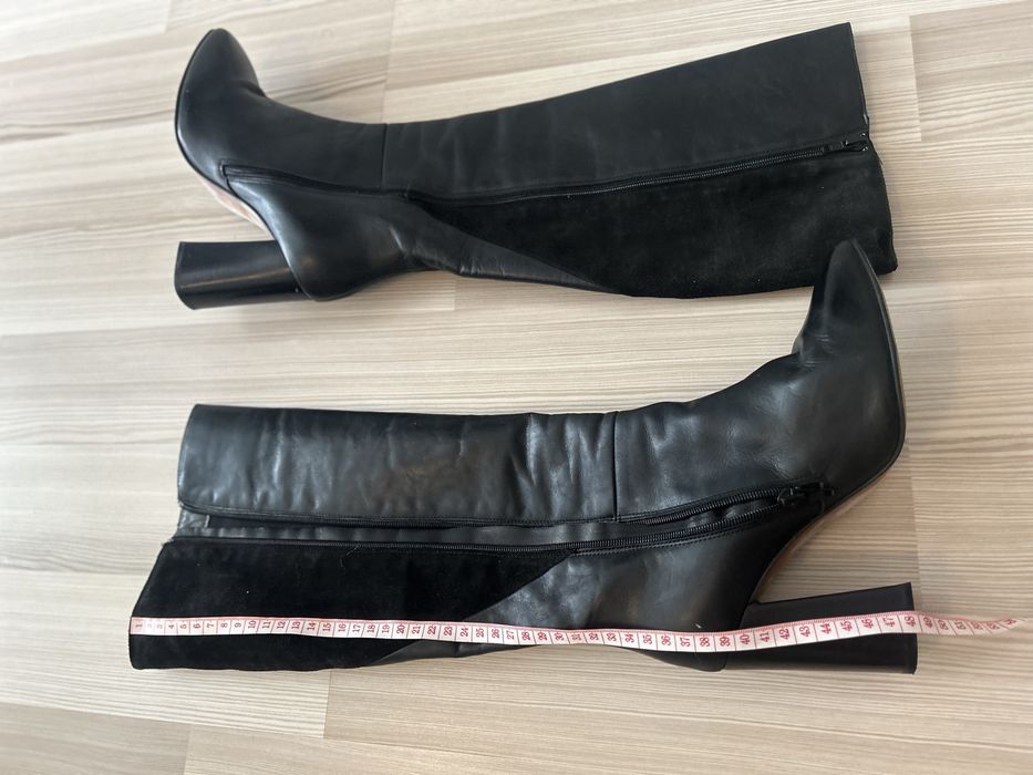 Cizme lungi, piele, 39