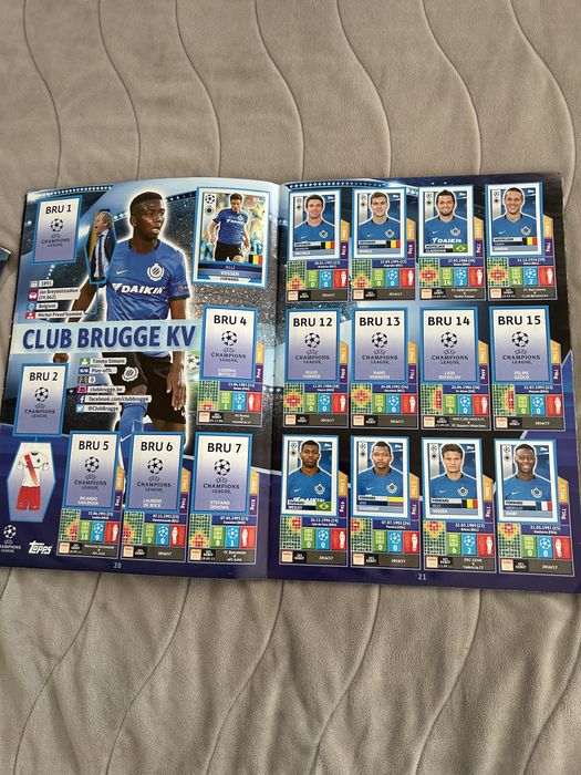 Албум UEFA Champions League 2016/17 ; 2018/19