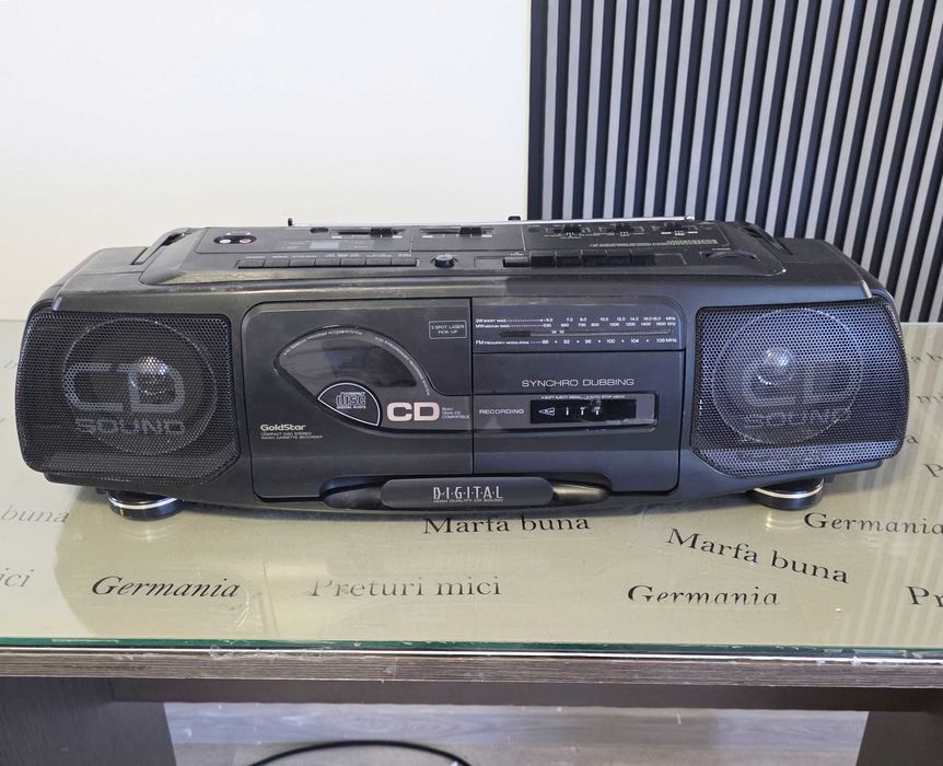 Casetofon Goldstar CD-310S - import Germania