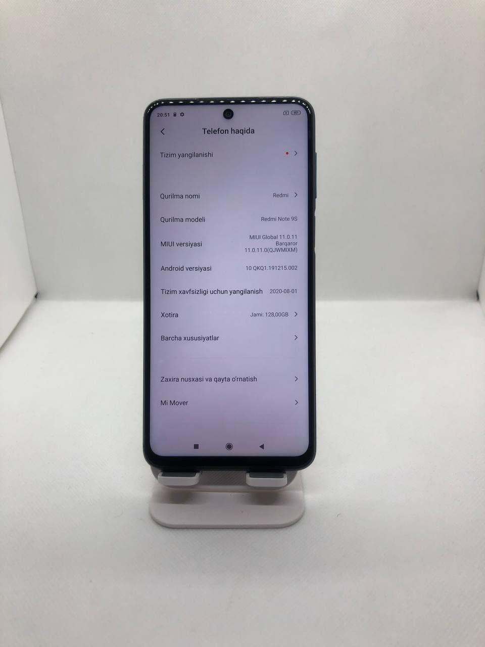 Redmi not 9s sotiladi