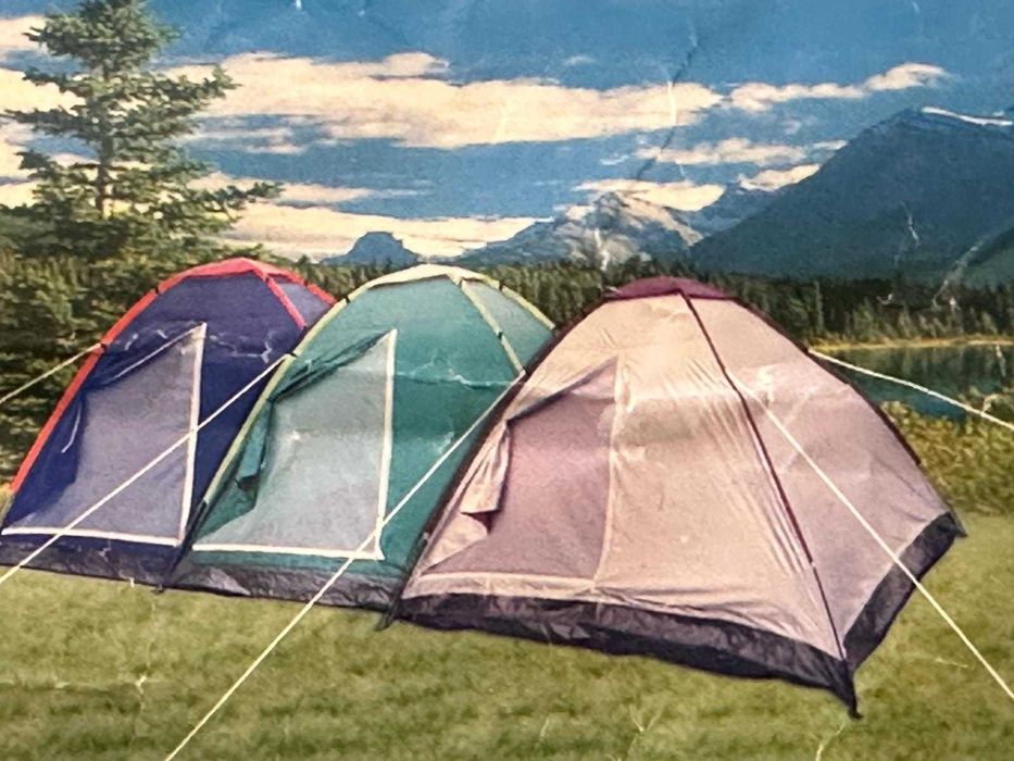 Cort Camping 3 persoane-folosit o singura  data