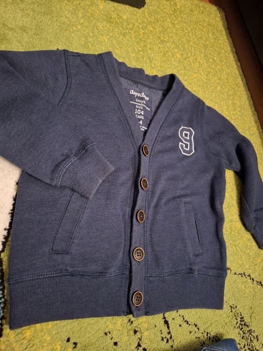 Pantaloni dublați 110 + cardigan gros