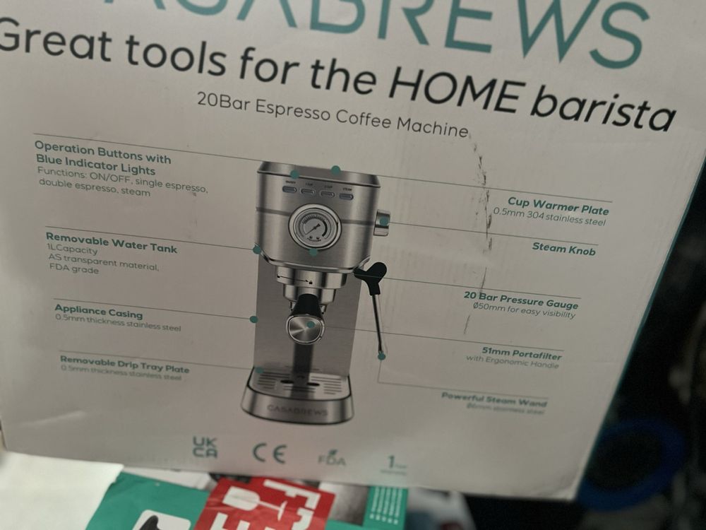 Кафемашина Casebrews за експресо 20 бара