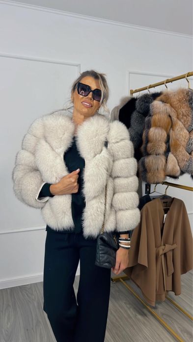 Costum casual doua piese pantaloni si bluza mix lana si tricotaj