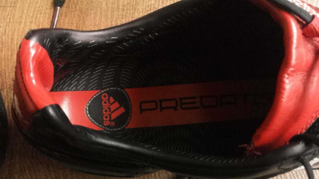 ADIDAS PREDATOR размер EUR40 2/3 / UK7 бутонки естествена кожа 32-11-S