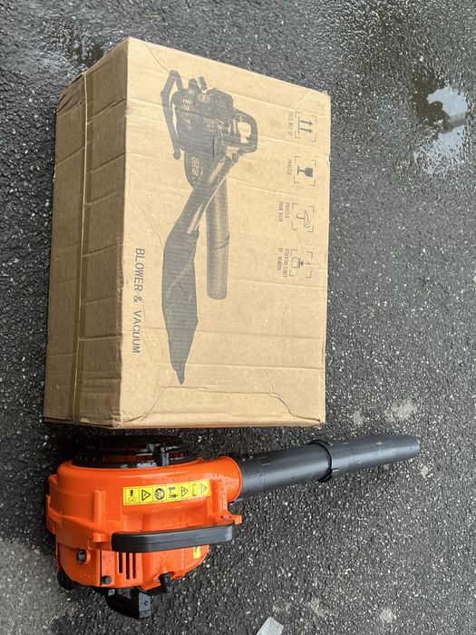 Suflantă/aspirator frunze pe benzină – Nou