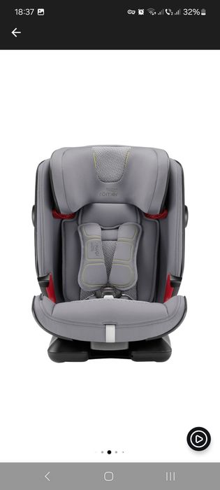 Scaun auto copii Isofix 9-36kg Britax Romer ADVANSAFIX IV R Air Silver