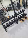Дъмбели хекс  шестограмни Дъмбели комплект 5-30kg set dumbells