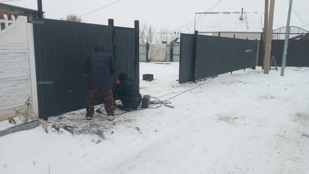 Ворота заборы откотный расходный