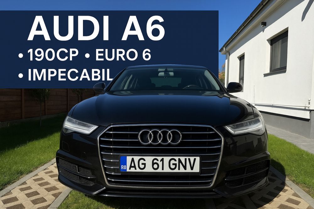 Vand audi a6. 2017 2.0tdi 190cp S-tronic Full