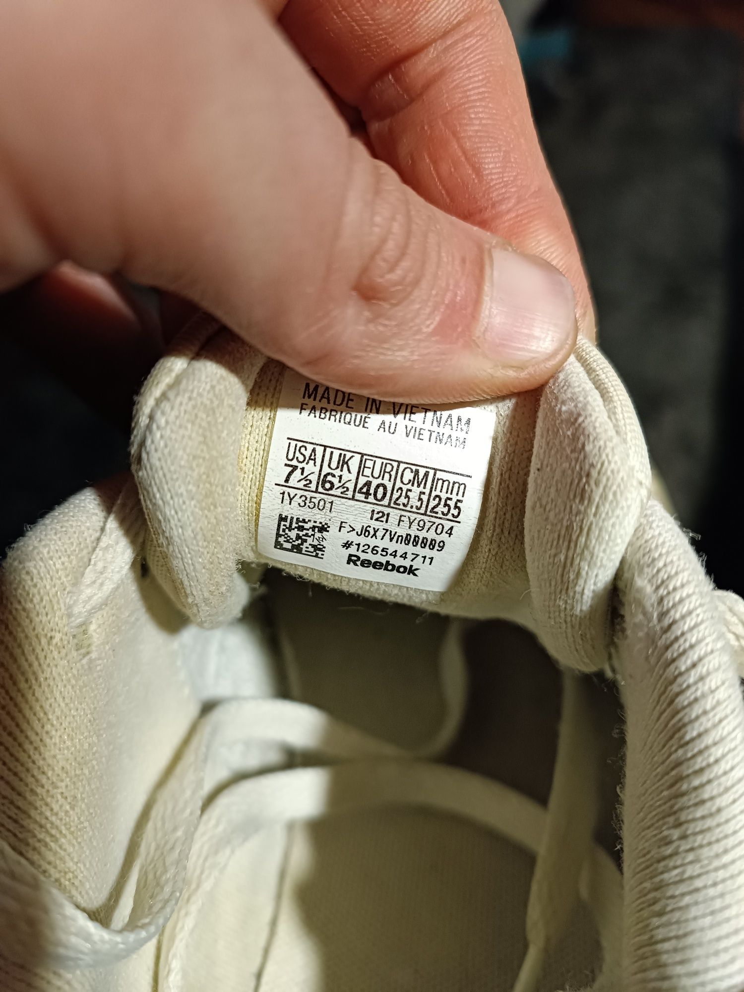 Маратонки Reebok 40 номер