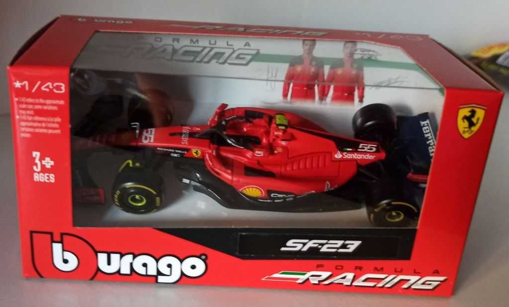 Macheta Ferrari SF-23 Carlos Sainz Formula 1 2023 - Bburago 1/43 F1
