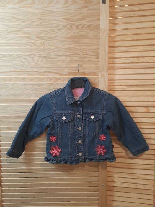 Geaca de blug primavara/toamna fetita 3-4 ani (98-104cm)