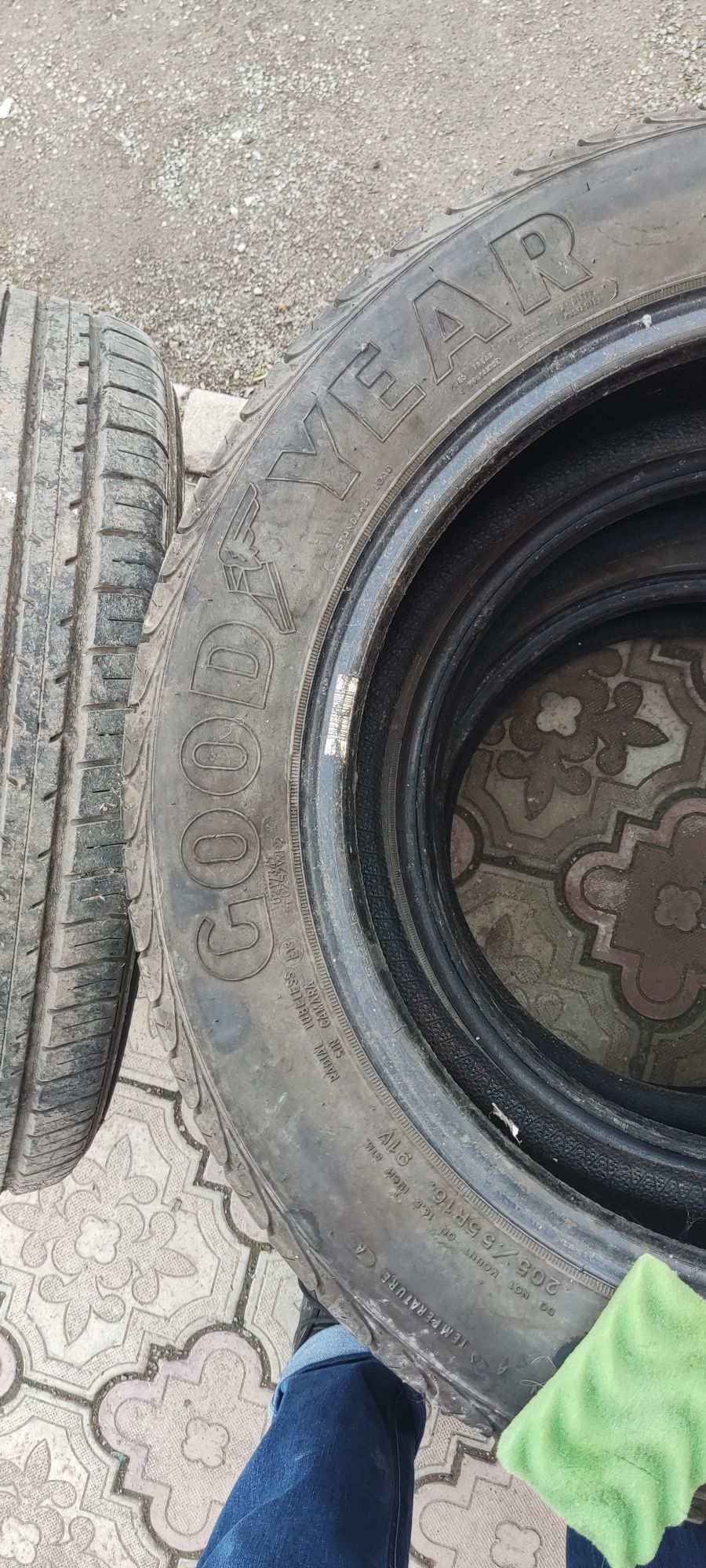 Шины в нормальном состоянии