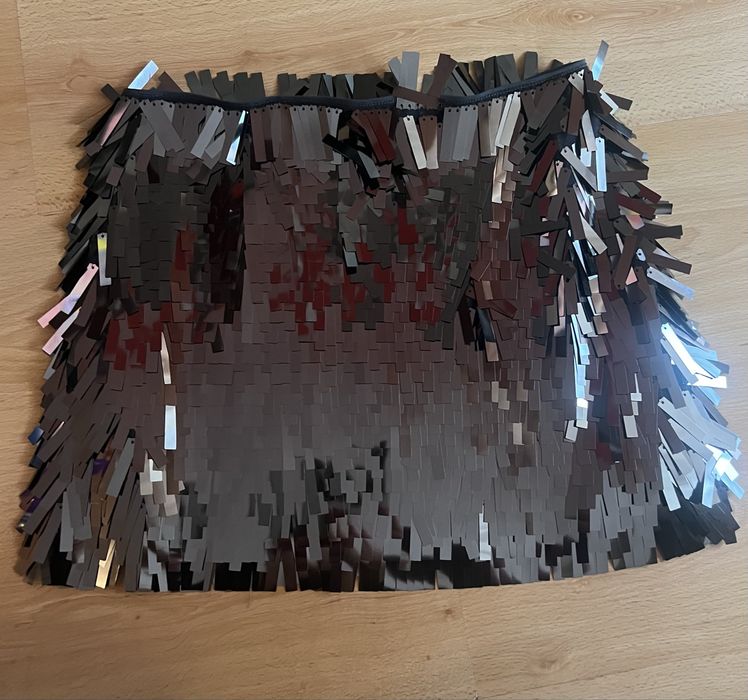 Zara къса пола с пайети