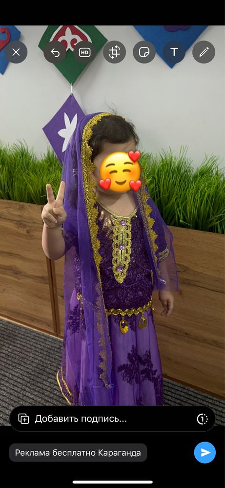 Индийское платье на девочку