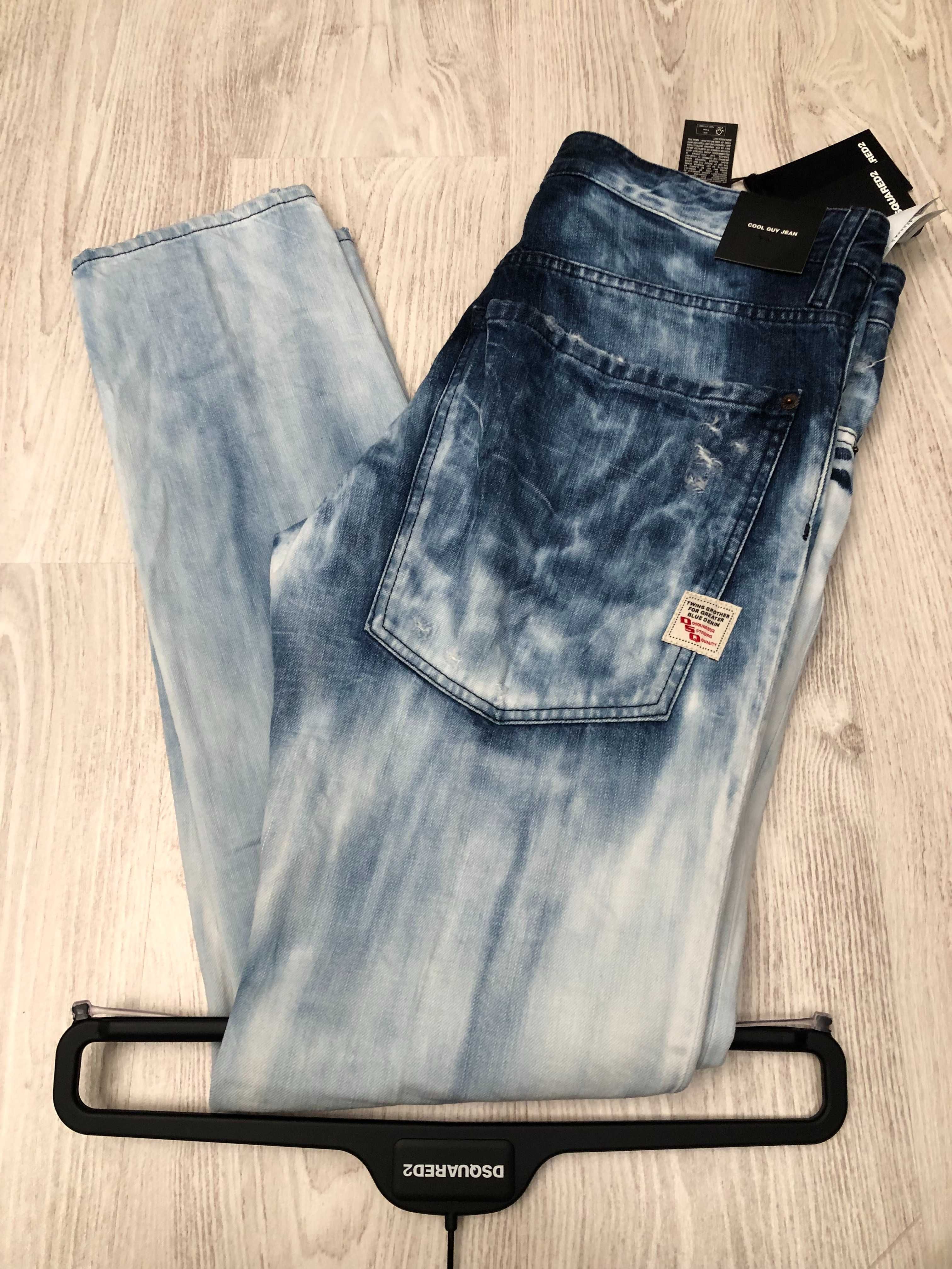 Dsquared2 blugi Cool Guy Jean 50 italy, sau L, retail 625 euro