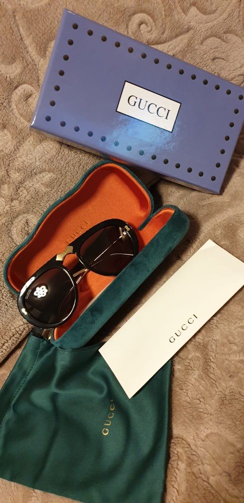 Gucci ochelari de soare pliabili originali unisex, cristale