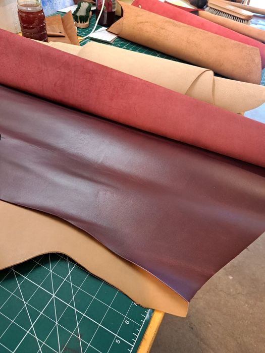 Piele tabacita, marochinarie, handmade, pielarie