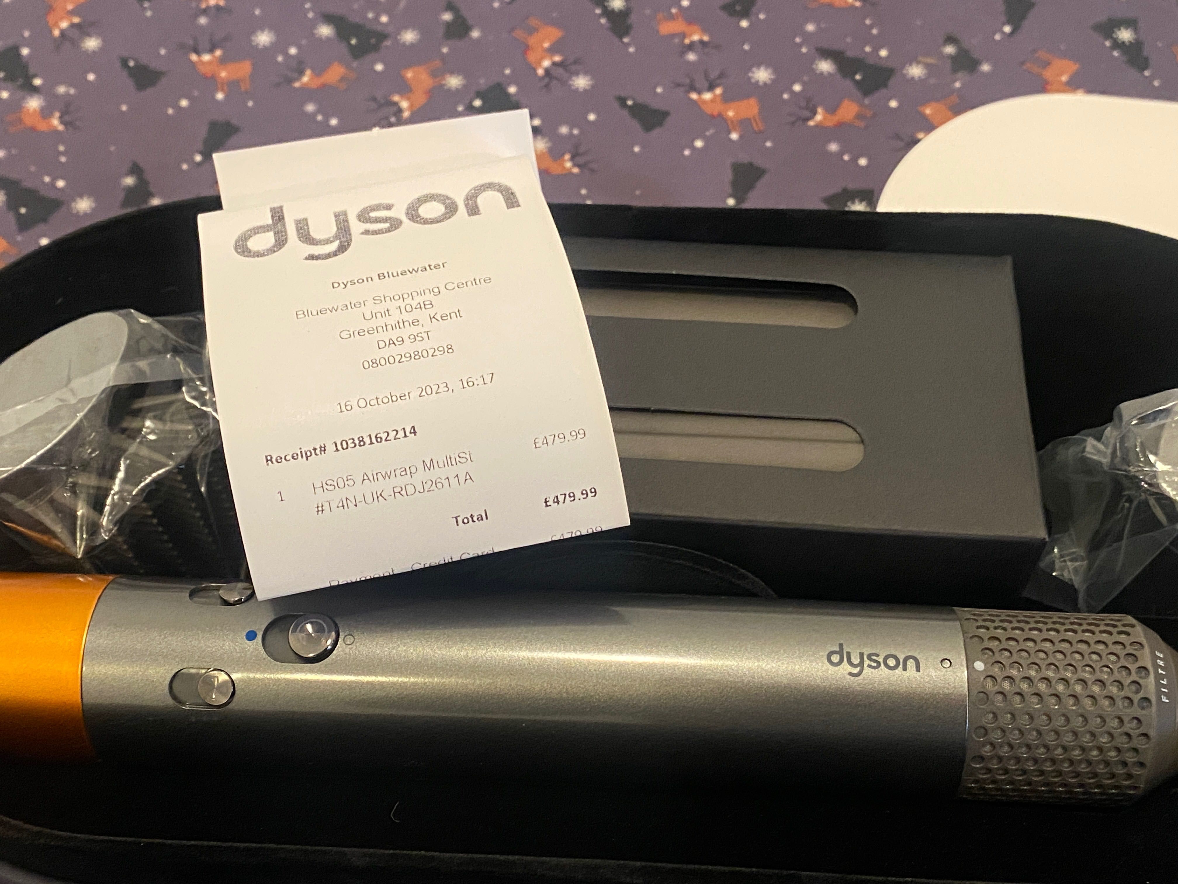 Dyson Airwrap HS05 Complete Long Nickel/Gold маша за коса