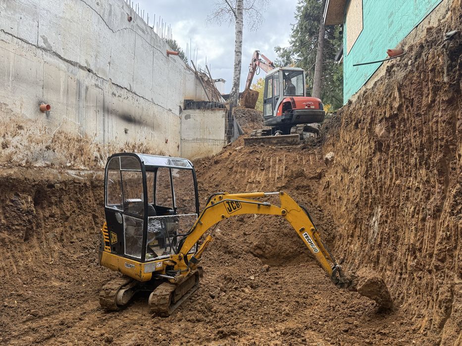 Услуги с багери!