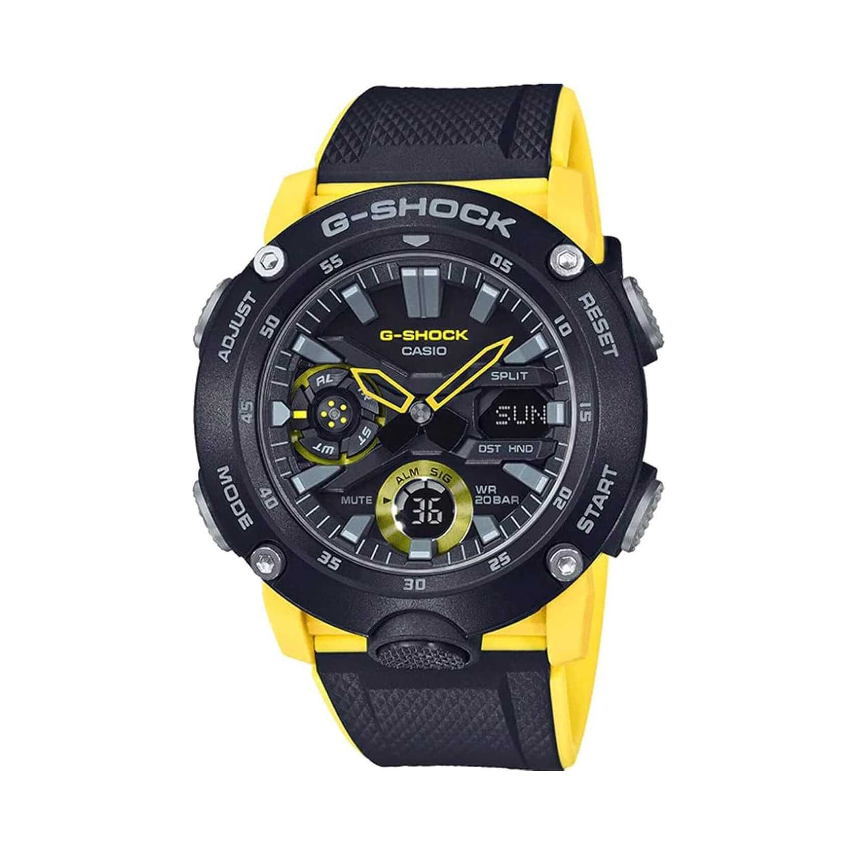 Мъжки часовник Casio G-Shock Carbon Core Guard Limited GA-2000-1A9ER