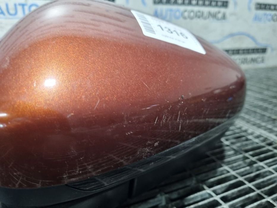 Oglinda stanga Peugeot 3008 II 2016 - 2020 4 Usi Copper Braun Perleffekt ELG (1316) ...