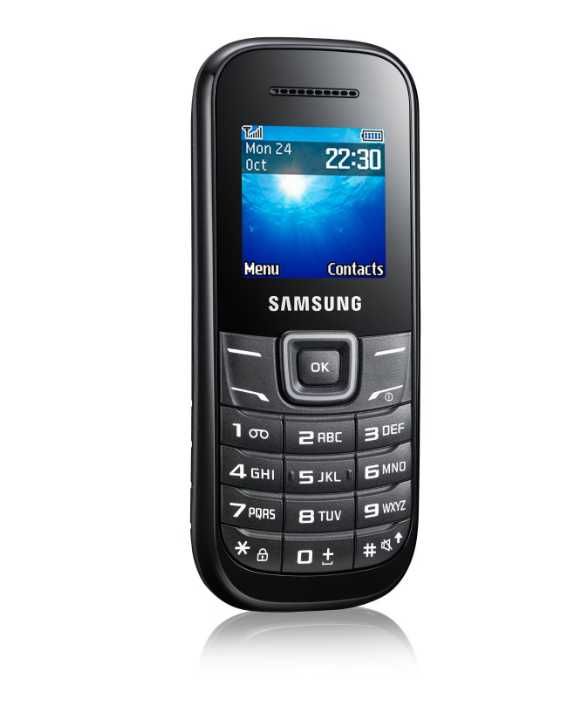 Telefon Mobil Samsung E1207 Dual Sim Black