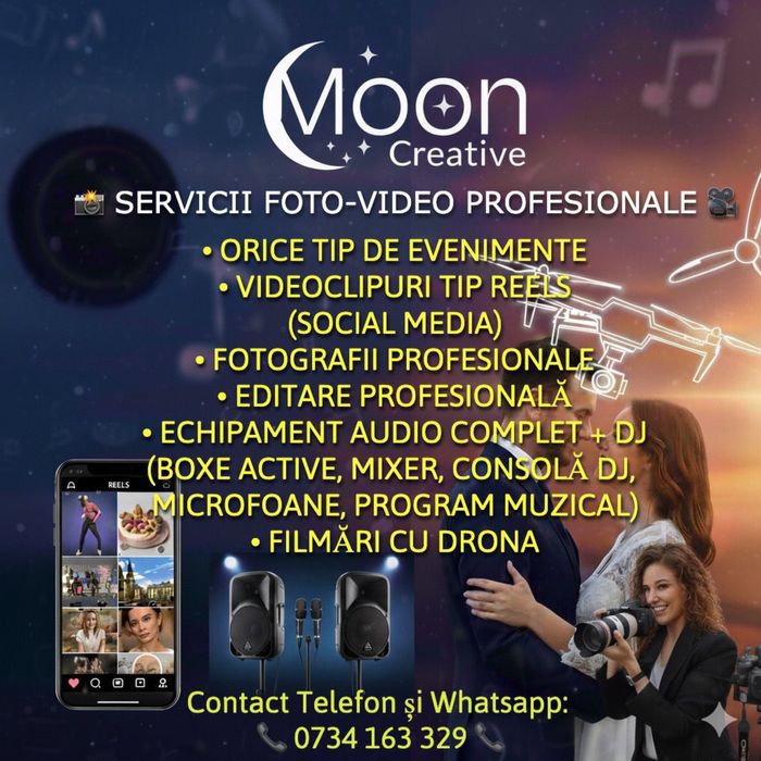 Servicii Foto • Video • Audio Profesionale