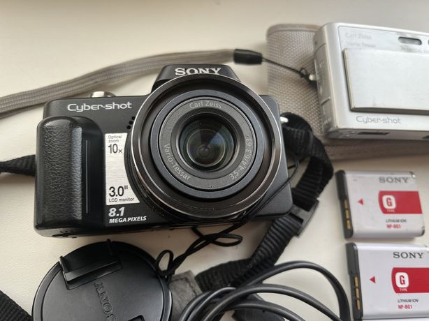 Lot aparate foto Sony Cyber shot H10 T20