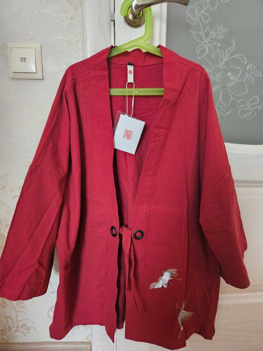 Хаори-кимоно в стиле харадзюку