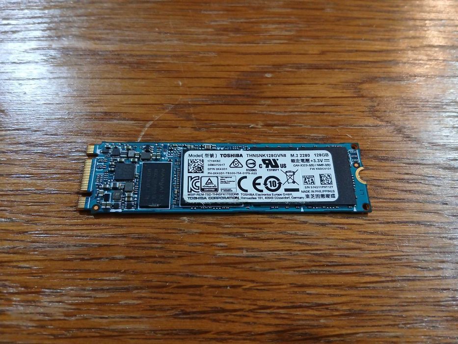 SSD Toshiba 128gb