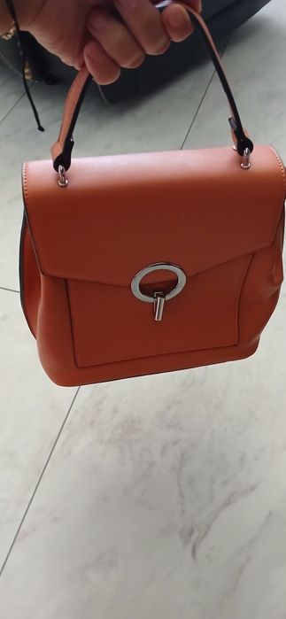 Geanta dama portocalie